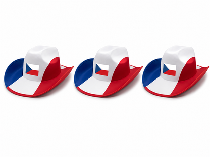 Czech Republic Cowboy Hat – Viva Czech Republic Edition