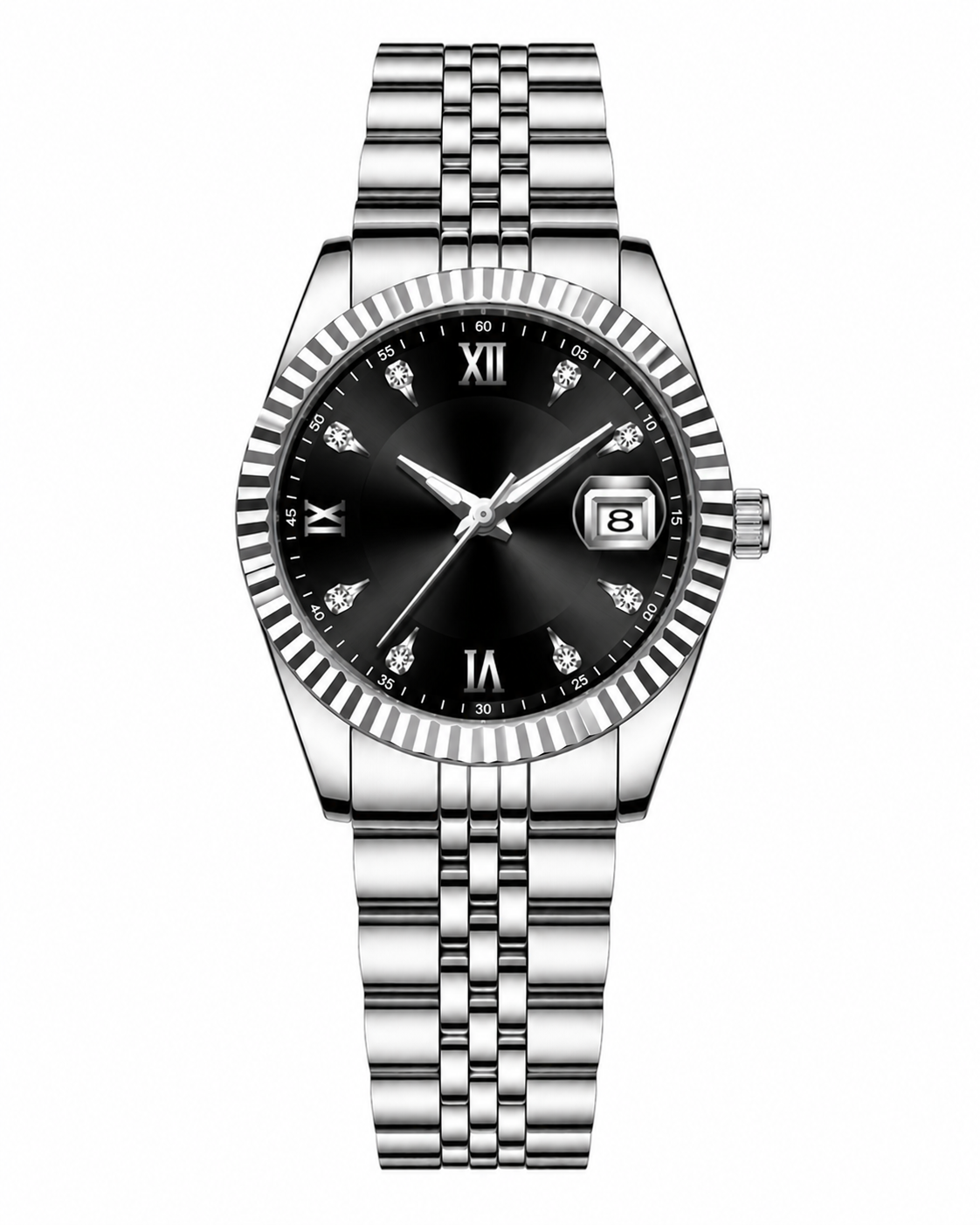 Women's Round Dial Analog Quartz Watch