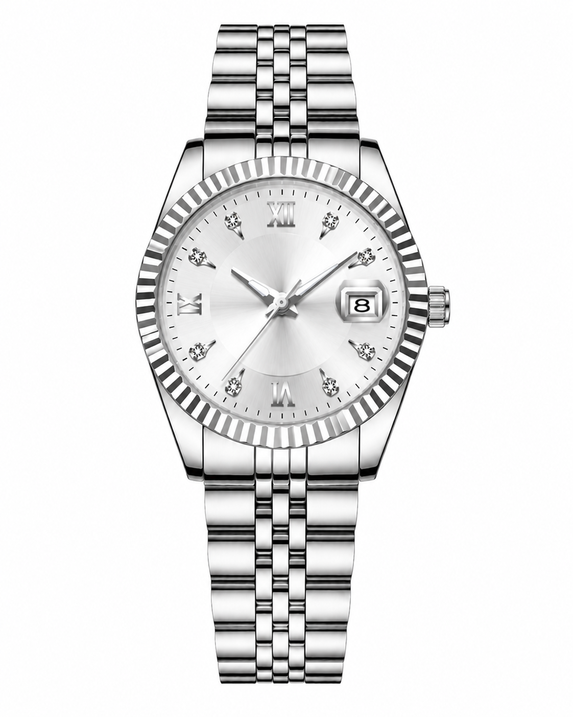 Women's Round Dial Analog Quartz Watch