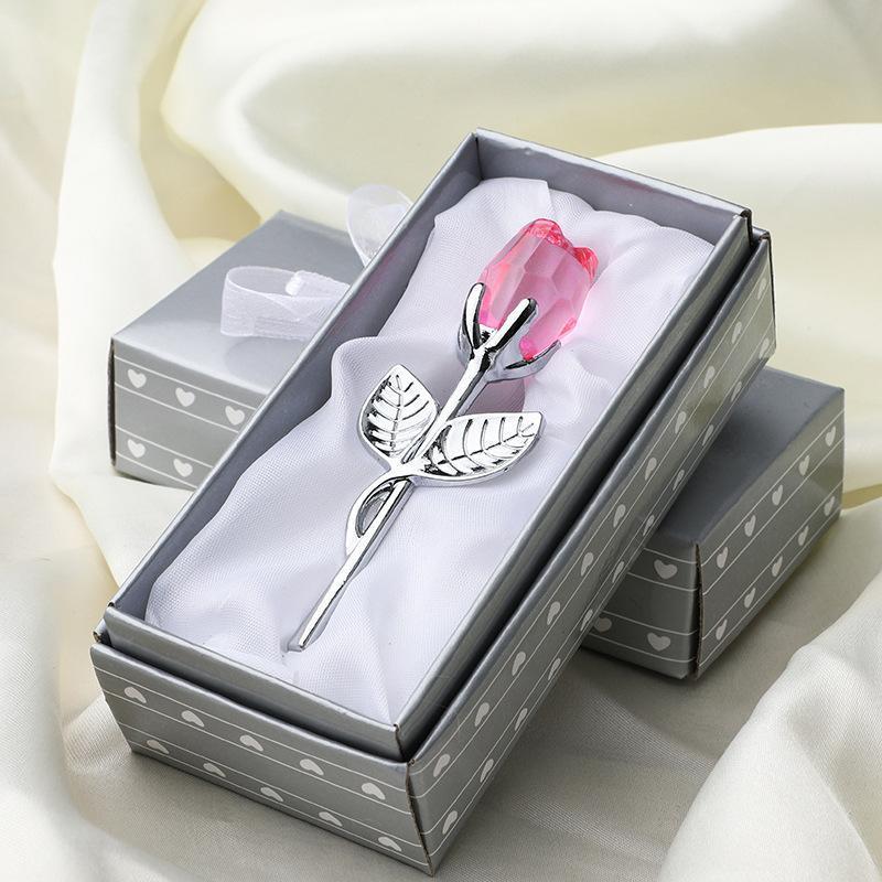 Eternal Love Metal Crystal Rose Timeless