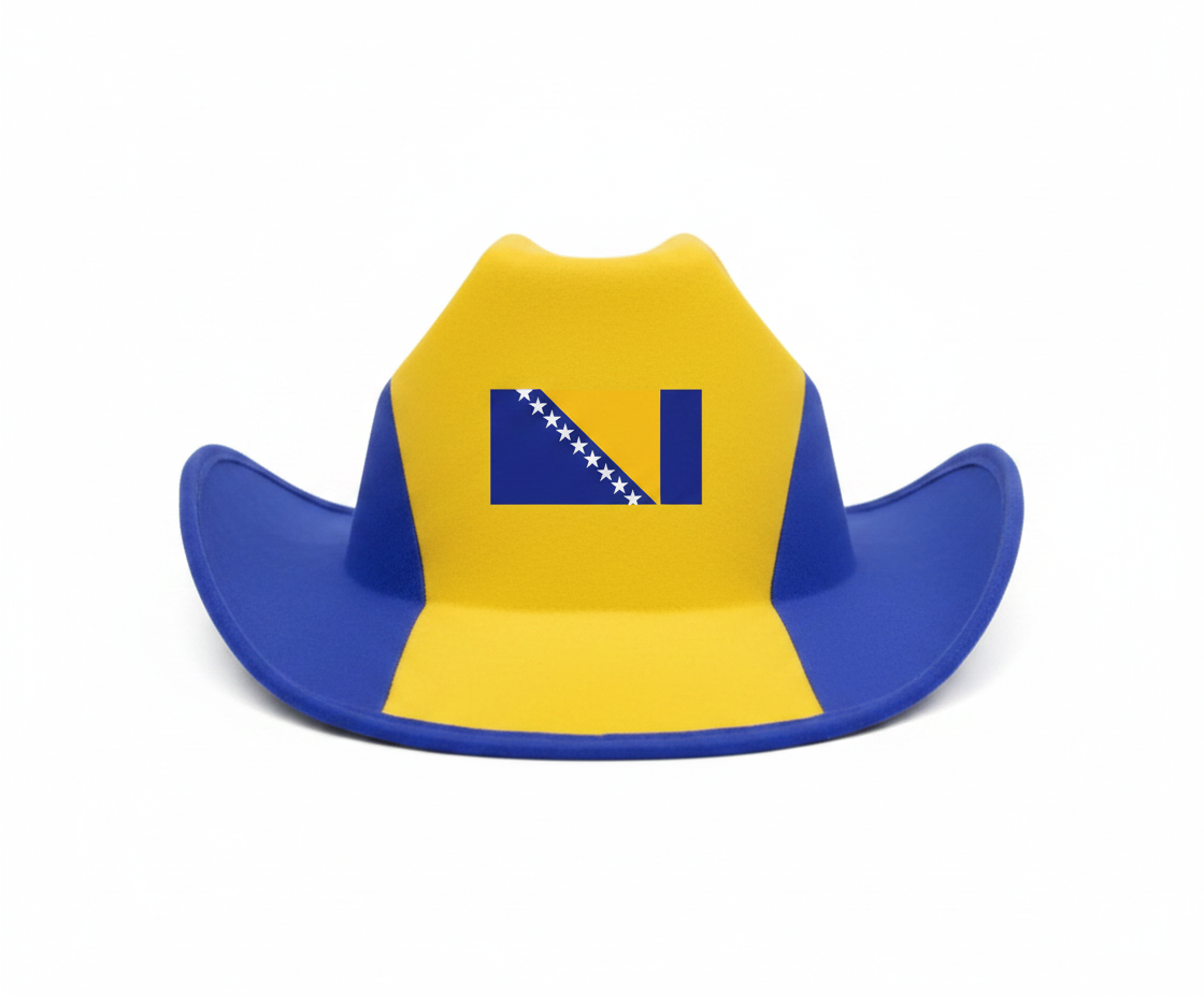 Bosnia and Herzegovina Cowboy Hat