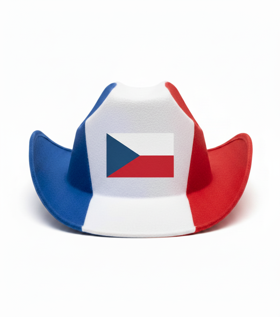 Czech Republic Cowboy Hat – Viva Czech Republic Edition