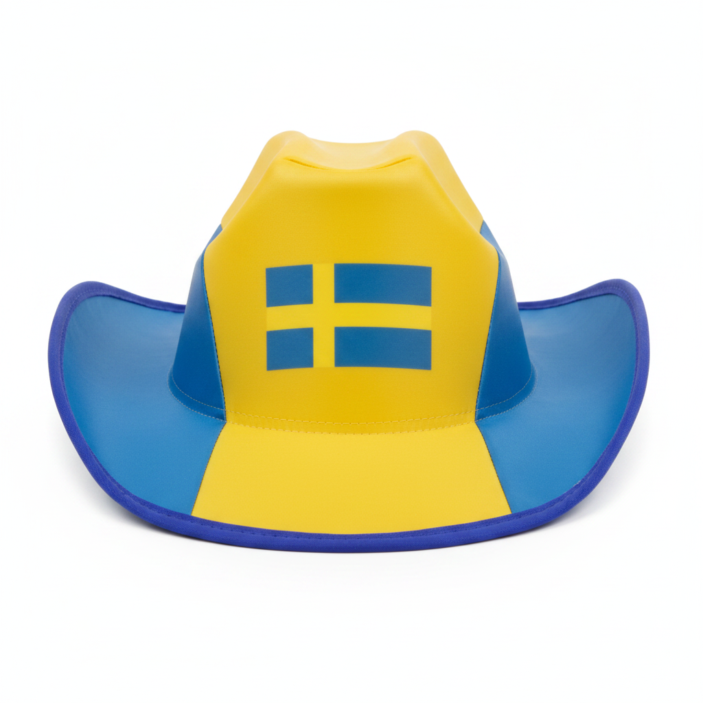Sweden Cowboy Hat – Viva Sweden Edition