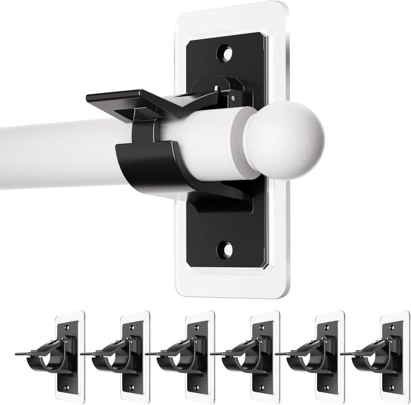 6 Pack Self Adhesive Rod Brackets